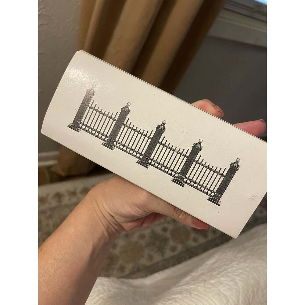 Dept 56 Heritage Village - Wrought Iron Fence Extensions - 9 Pc Set - #56.55158